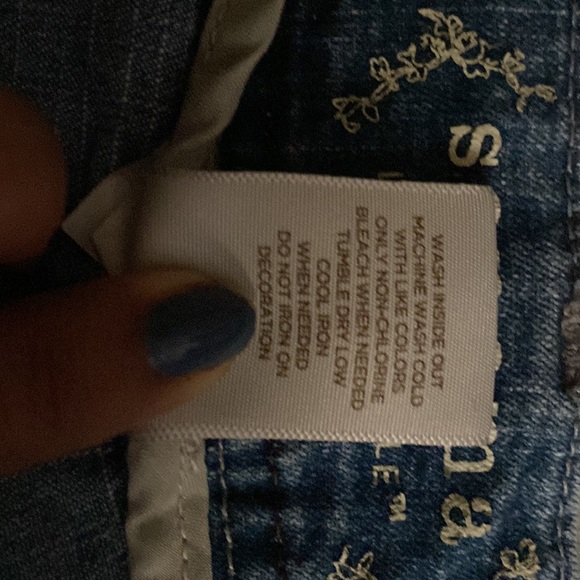 Sonoma pants, Modern flare, beautiful bronze engraved buttons, Size 12 - Picture 5 of 5